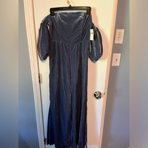 Anthropologie The Femme Velvet Jumpsuit - Picture 4 of 6